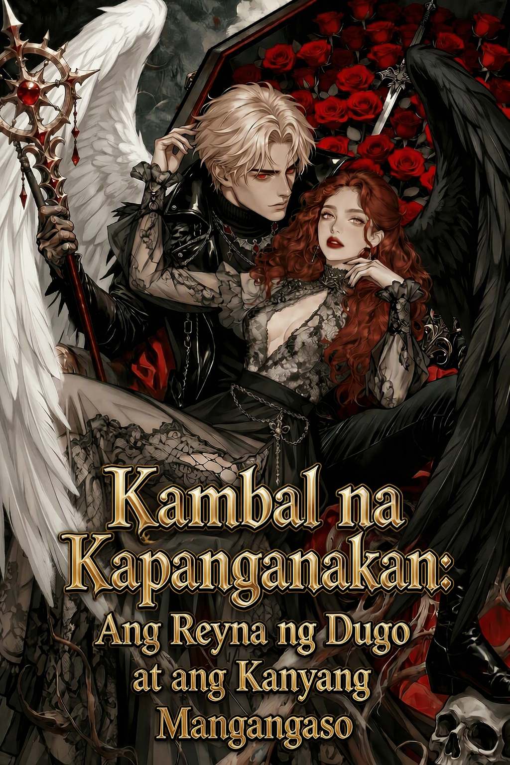Poster Kambal na Kapanganakan: Ang Reyna ng Dugo at ang Kanyang Mangangaso