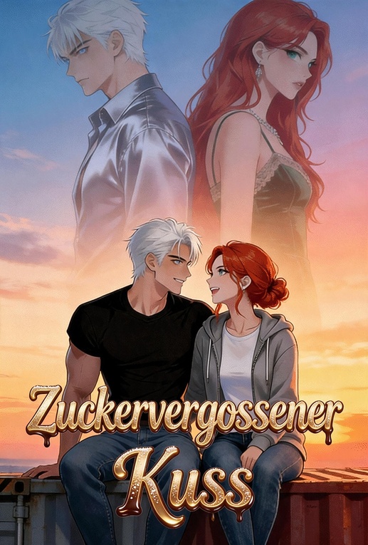 Zuckervergossener Kuss
