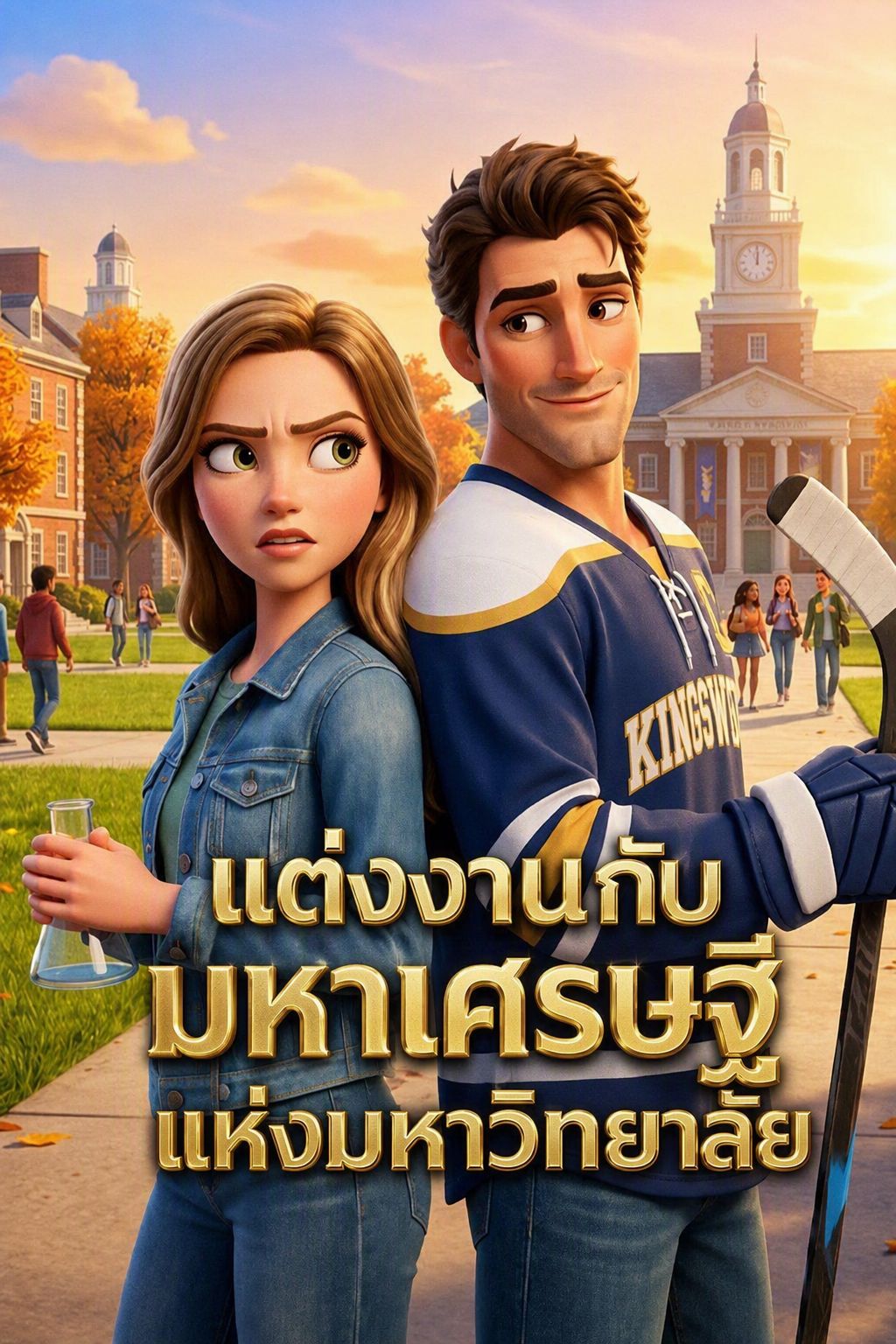 Poster แต่งงานกับมหาเศรษฐีแห่งมหาวิทยาลัย