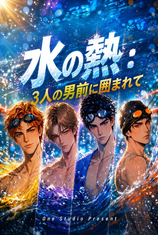 水の熱：3人の男前に囲まれて