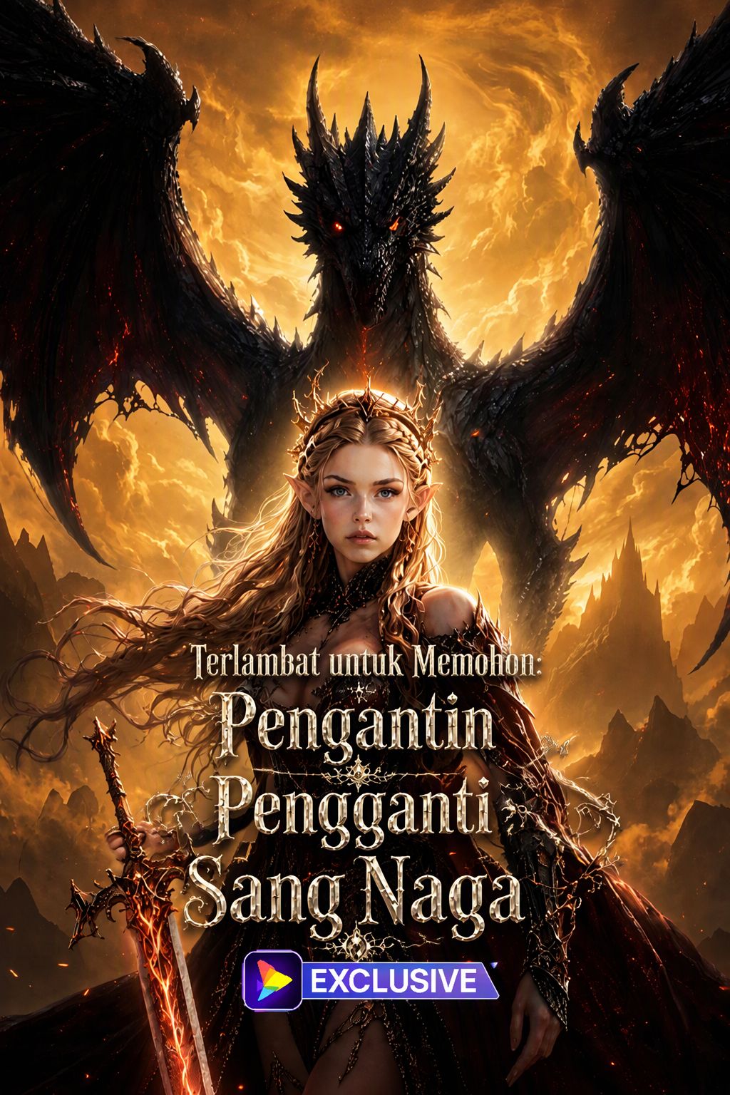 Poster Terlambat untuk Memohon: Pengantin Pengganti Sang Naga