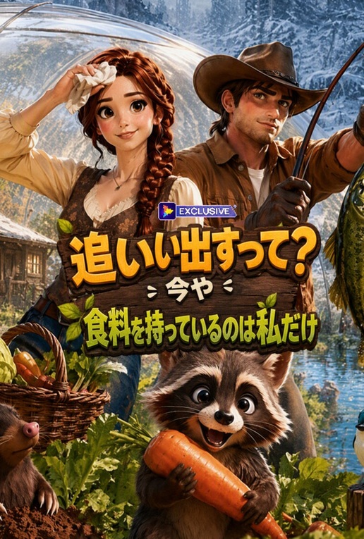 追い出すって？今や食料を持っているのは私だけ