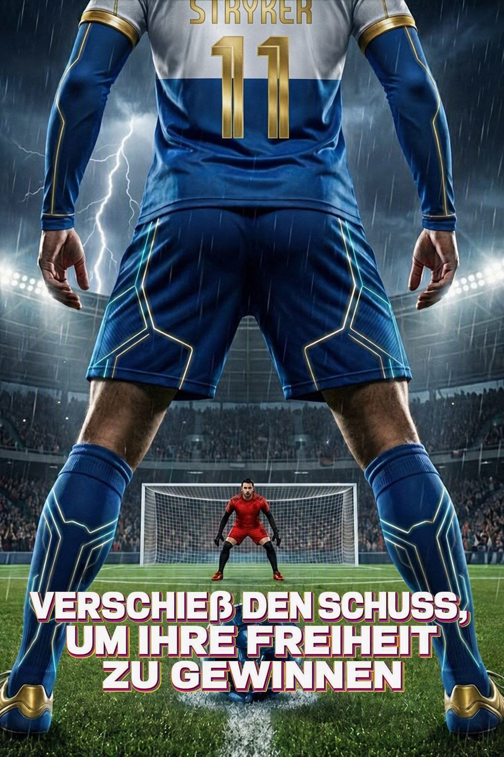 Verschieß den Schuss, um ihre Freiheit zu gewinnen