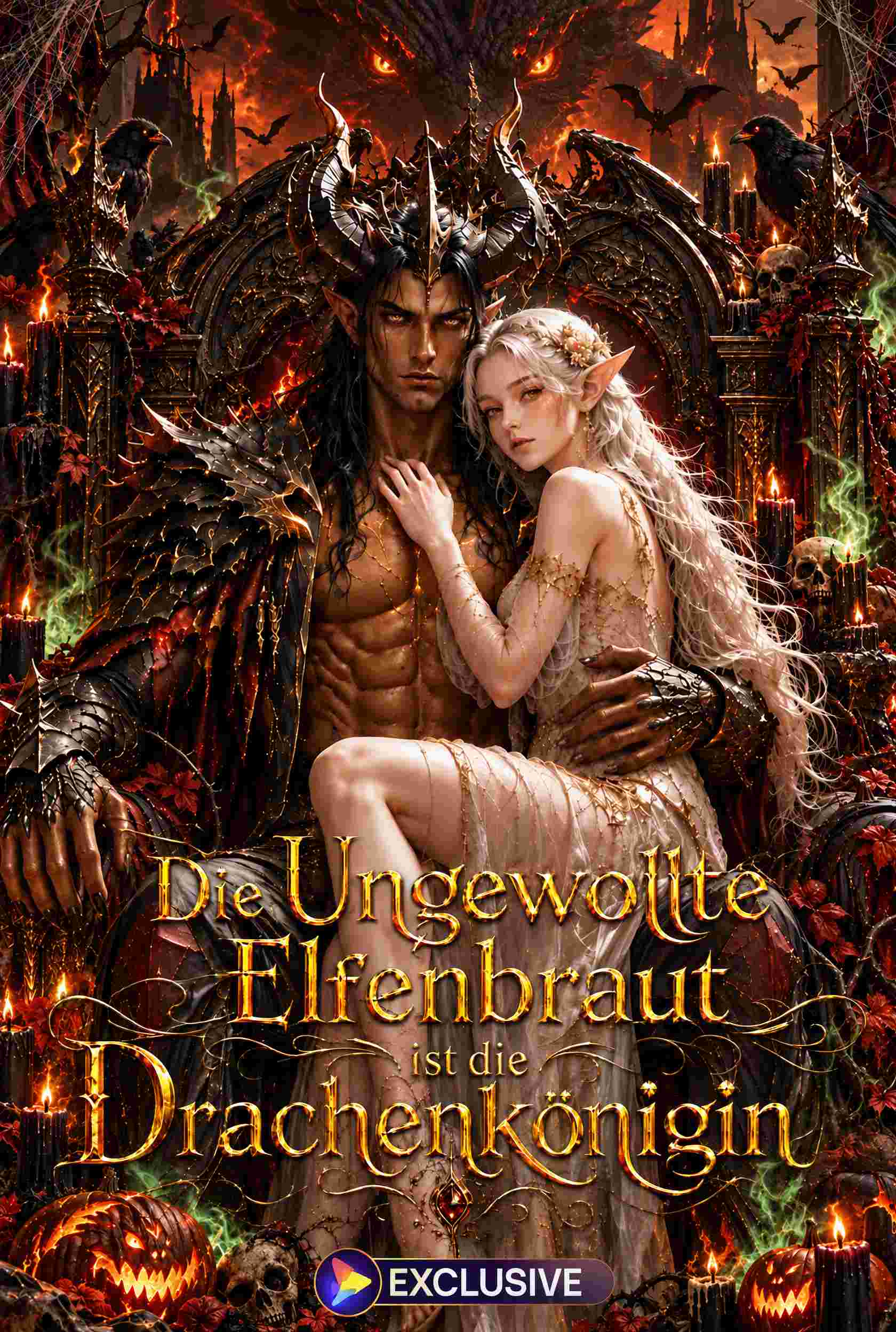 Poster Die Ungewollte Elfenbraut ist die Drachenkönigin