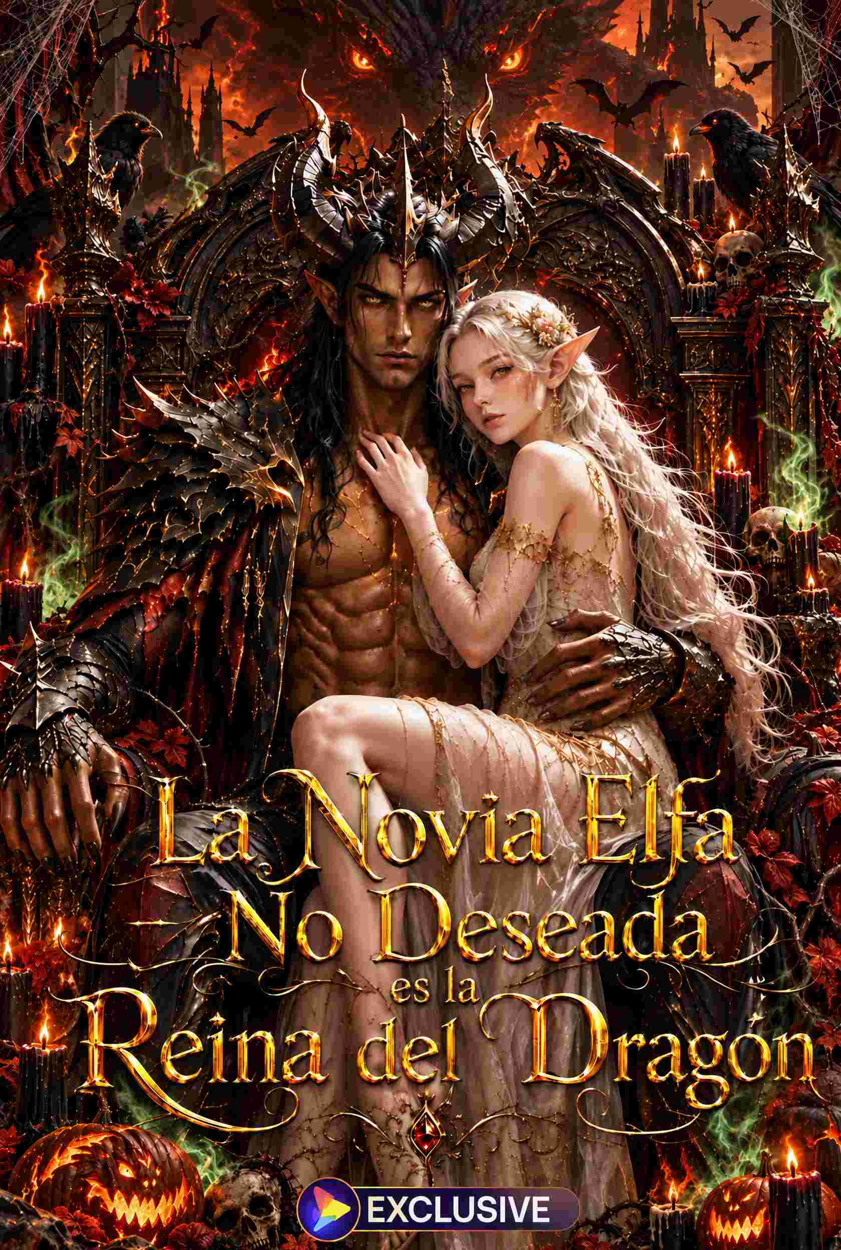 Poster La Novia Elfa No Deseada es la Reina del Dragón