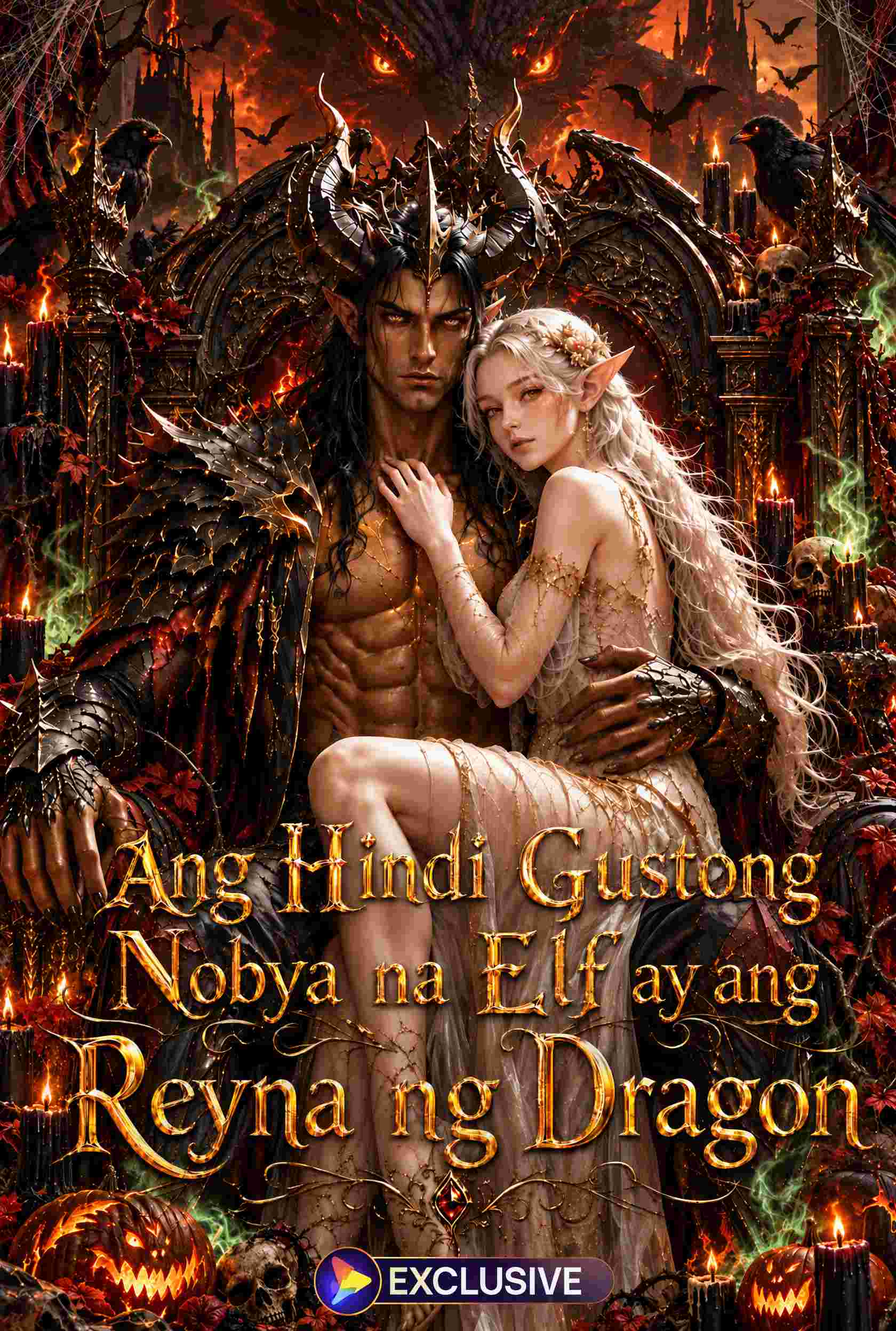 Poster Ang Hindi Gustong Nobya na Elf ay ang Reyna ng Dragon