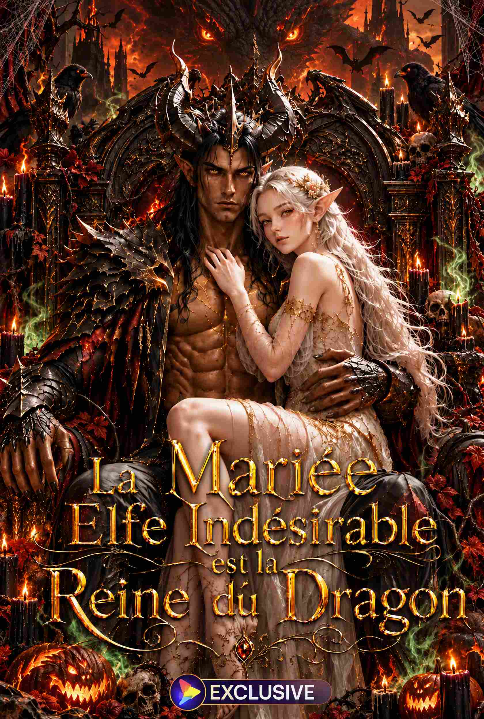 Poster La Mariée Elfe Indésirable est la Reine du Dragon