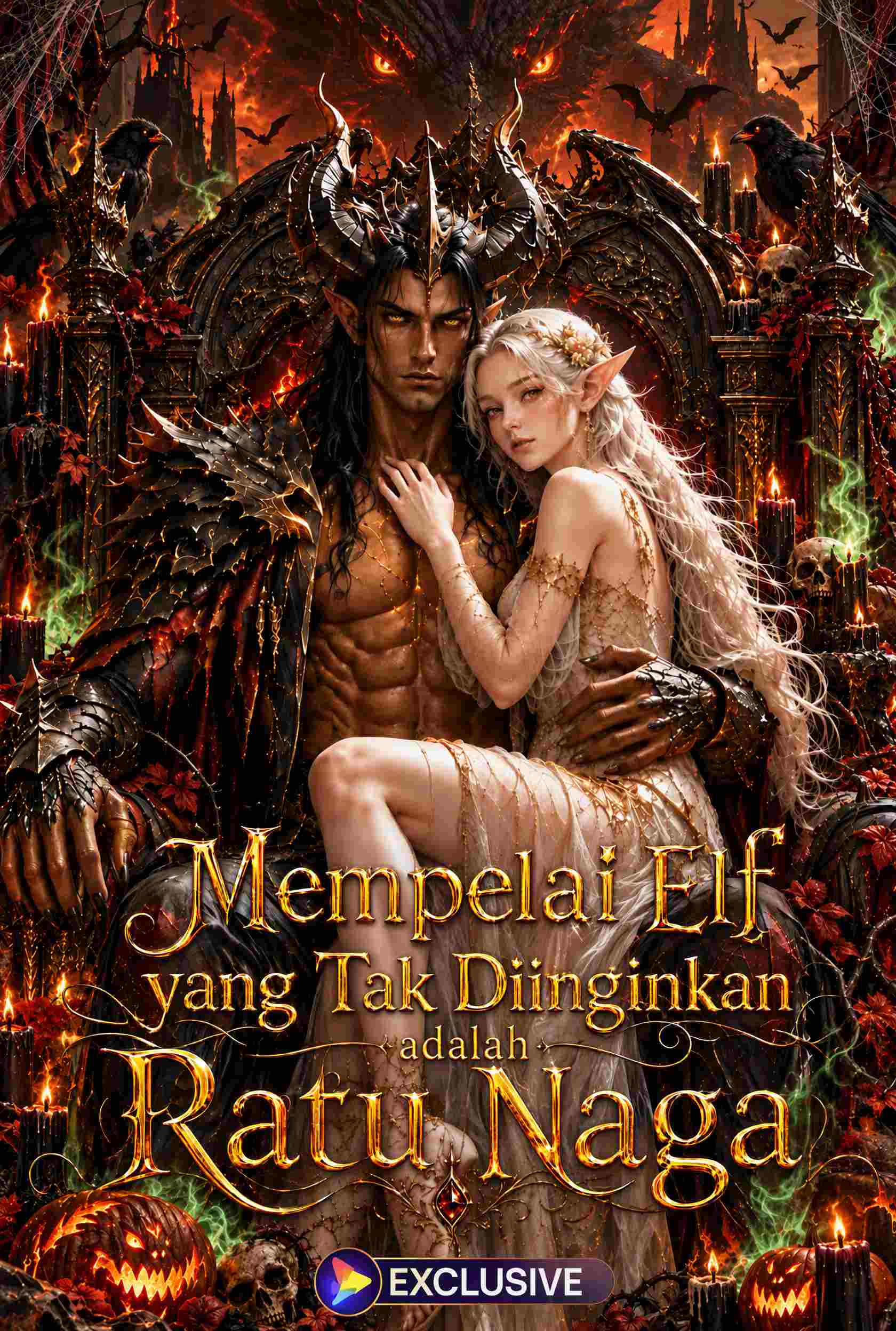 Poster Mempelai Elf yang Tak Diinginkan adalah Ratu Naga