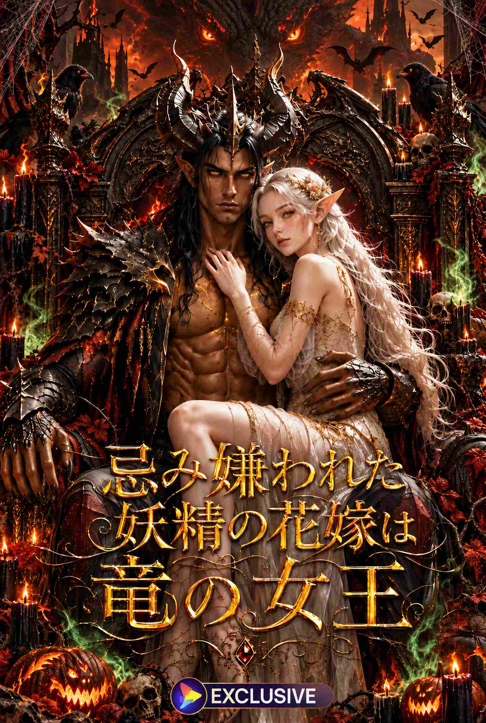 Poster 忌み嫌われた妖精の花嫁は竜の女王