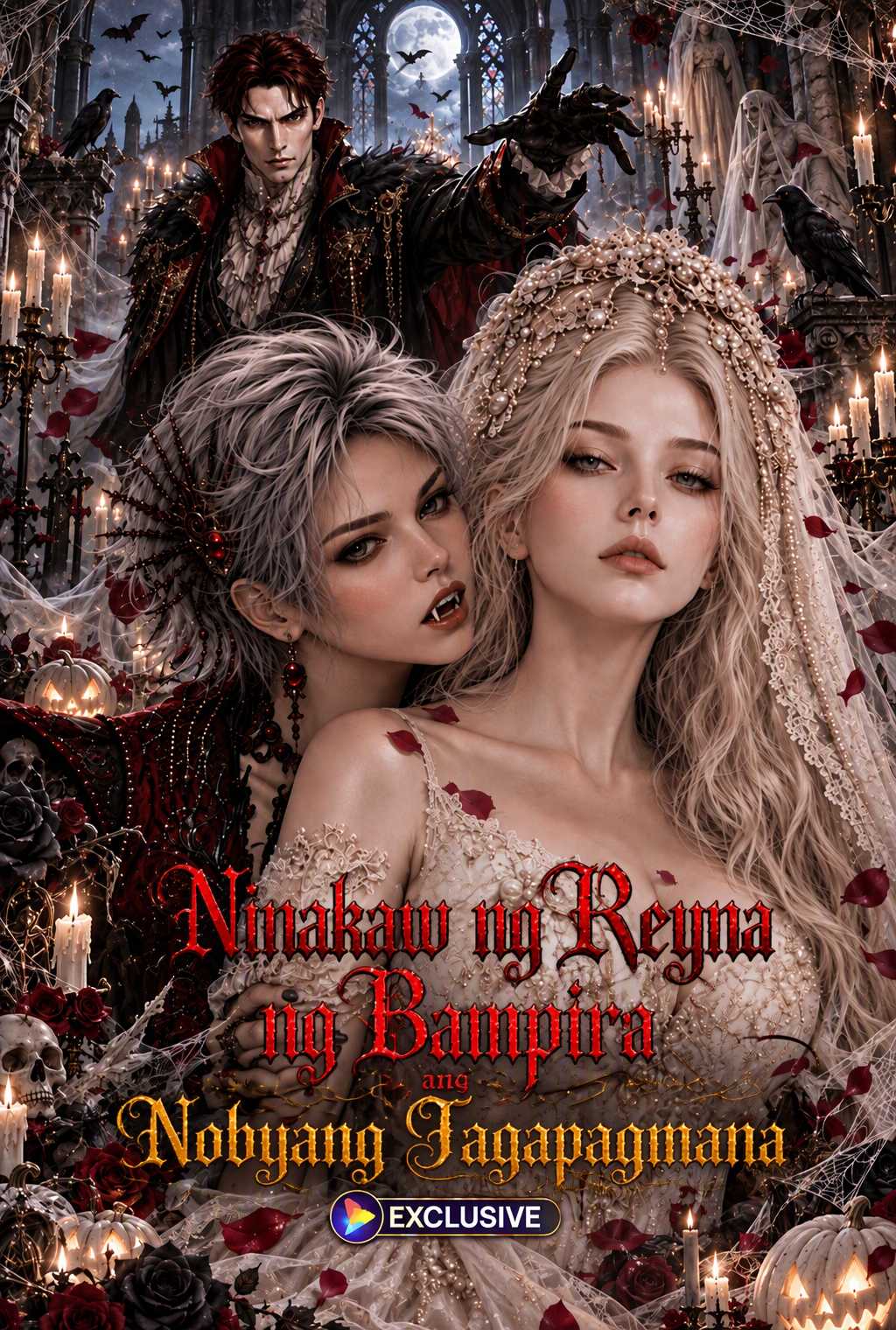 Poster Ninakaw ng Reyna ng Bampira ang Nobyang Tagapagmana