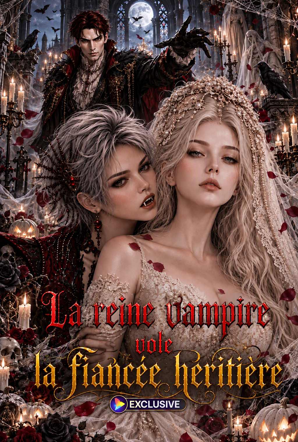 Poster La reine vampire vole la fiancée héritière