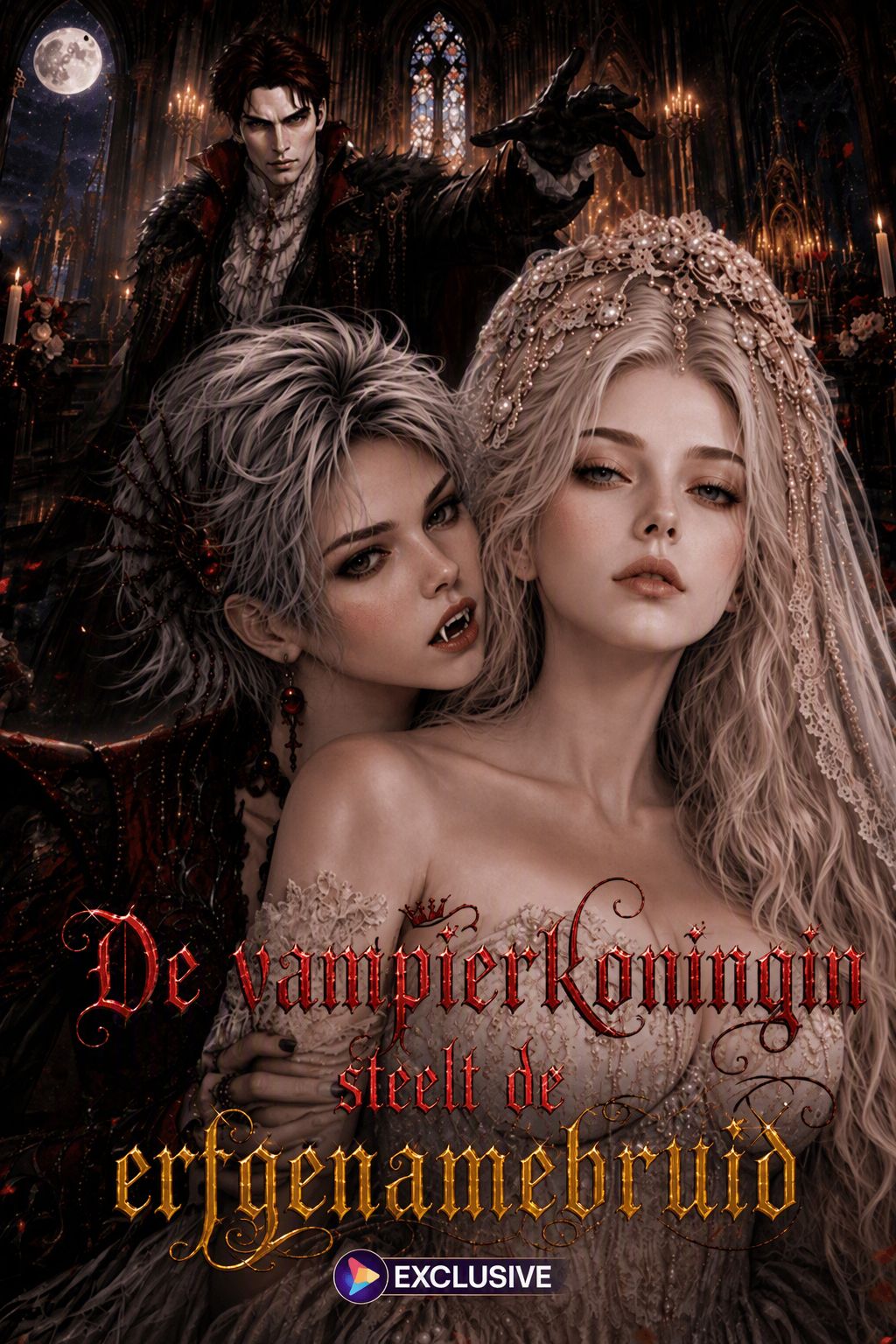 De vampierkoningin steelt de erfgenamebruid