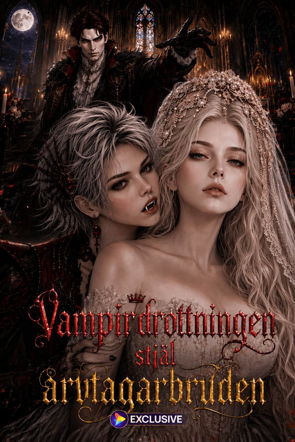 Vampirdrottningen stjäl arvtagarbruden