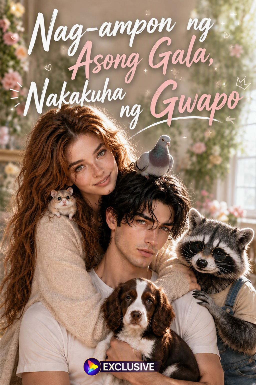 Poster Nag-ampon ng Asong Gala, Nakakuha ng Gwapo
