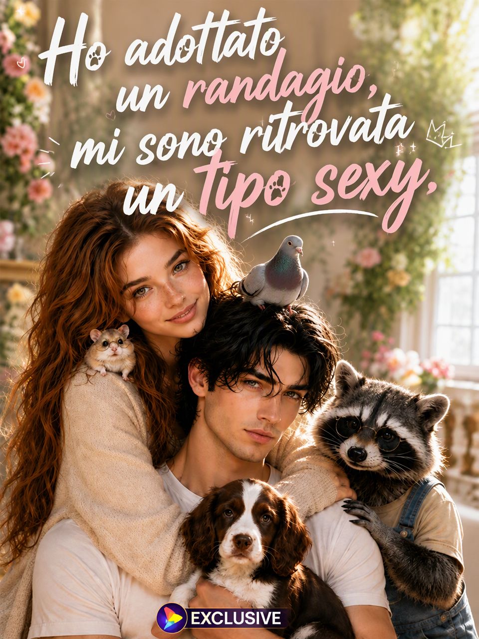 Poster Ho adottato un randagio, mi sono ritrovata un tipo sexy