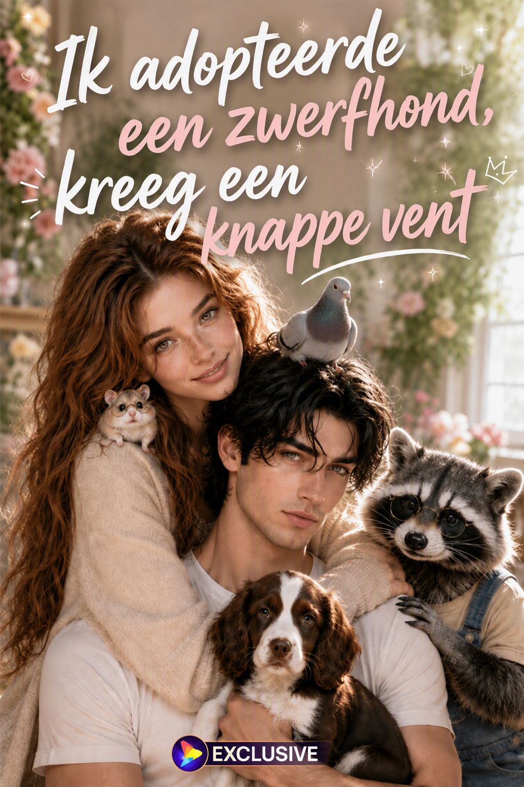 Ik adopteerde een zwerfhond, kreeg een knappe vent