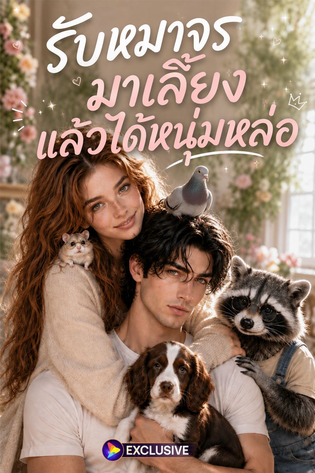 Poster รับหมาจรมาเลี้ยง แล้วได้หนุ่มหล่อ