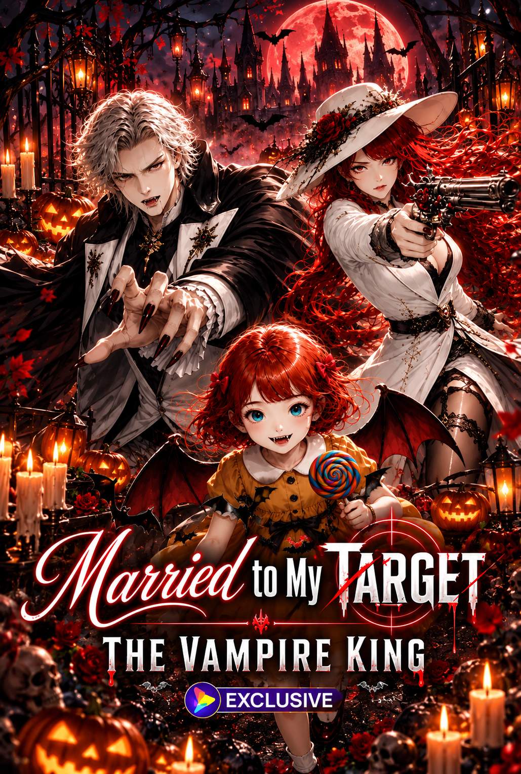 Poster Married to My Target: The Vampire King