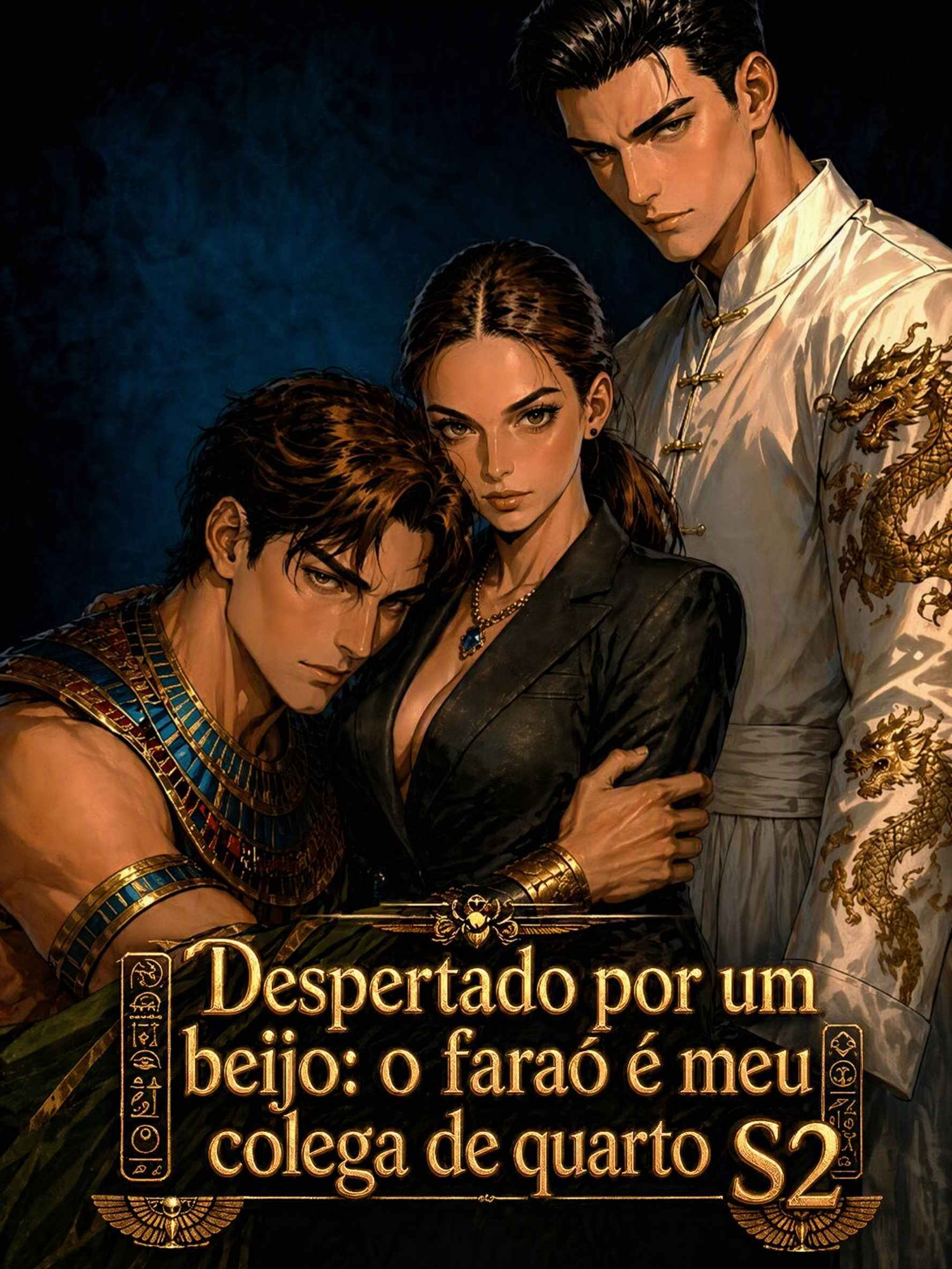 Despertado por um beijo: o faraó é meu colega de quarto S2