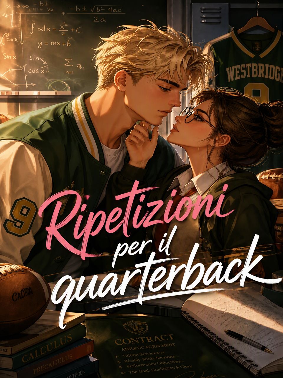 Poster Ripetizioni per il quarterback