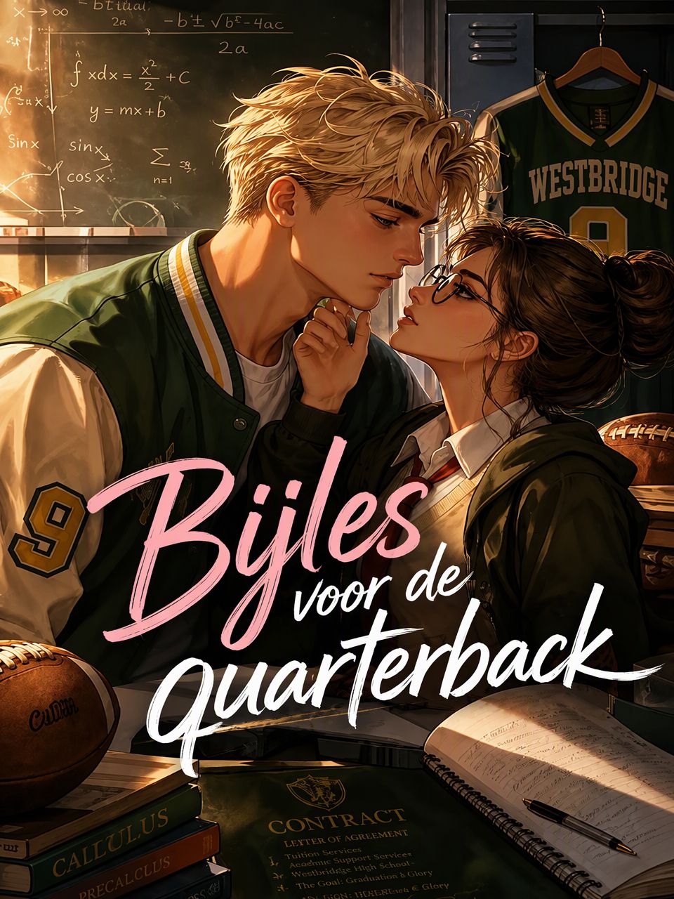 Poster Bijles voor de quarterback