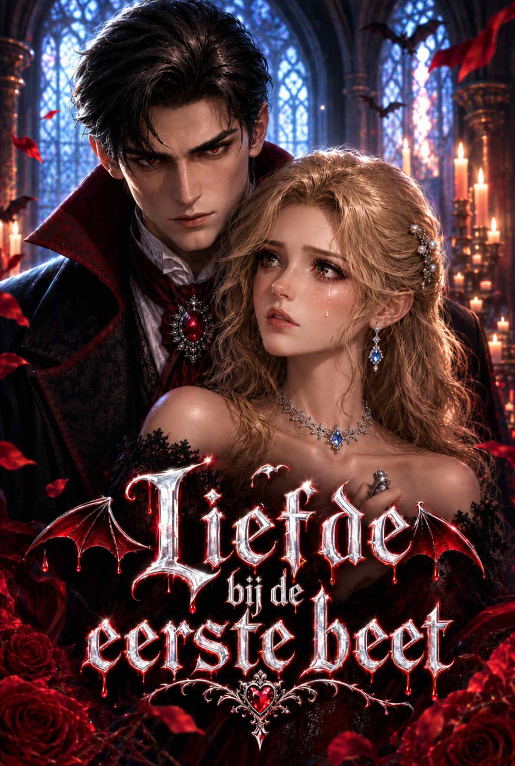 Poster Liefde bij de eerste beet