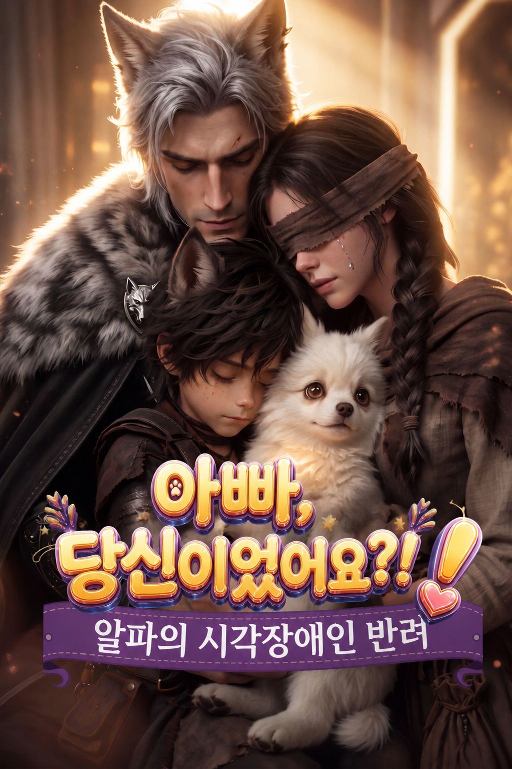 아빠, 당신이었어요?! 알파의 시각장애인 반려