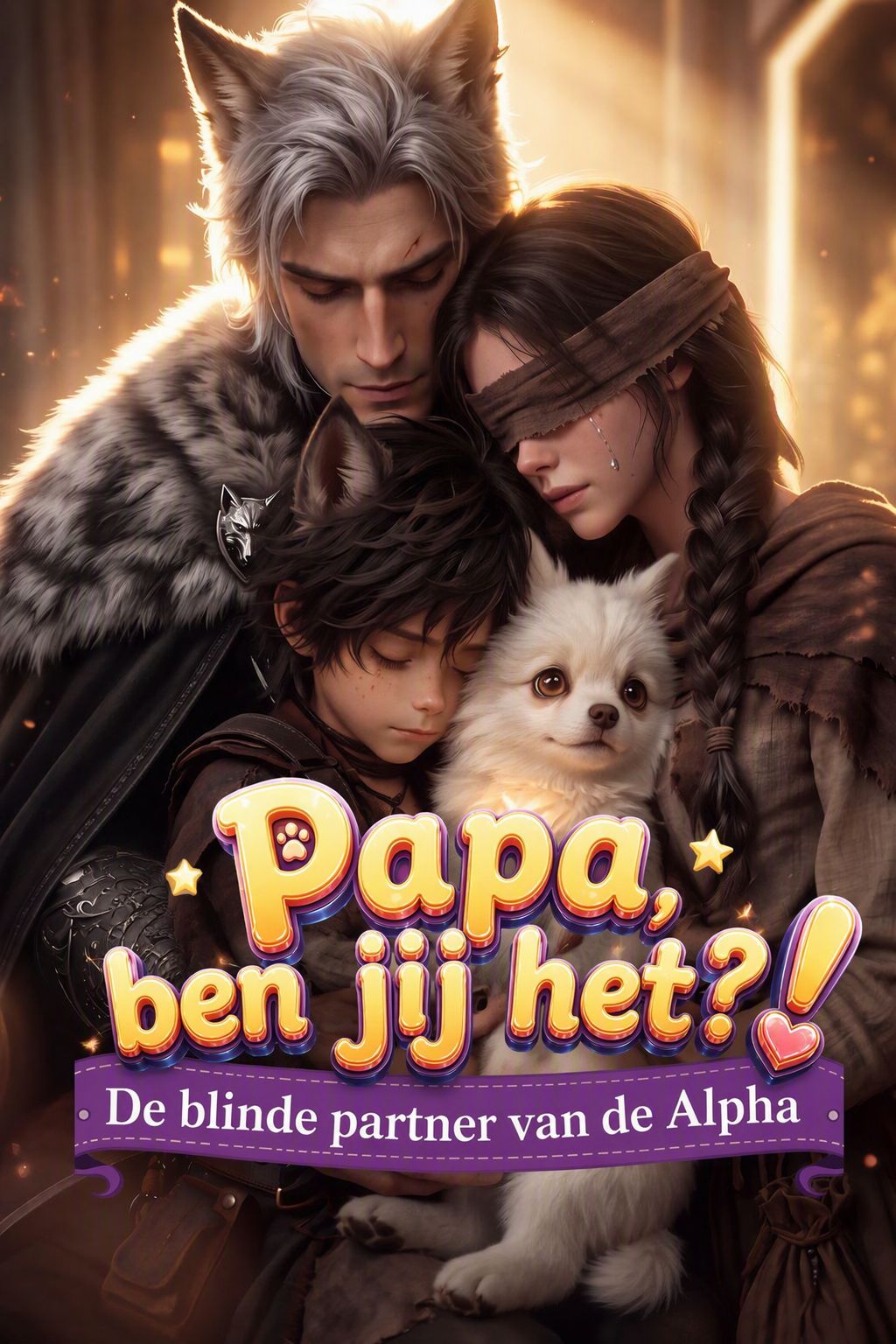 Poster Papa, ben jij het? De blinde partner van de Alpha
