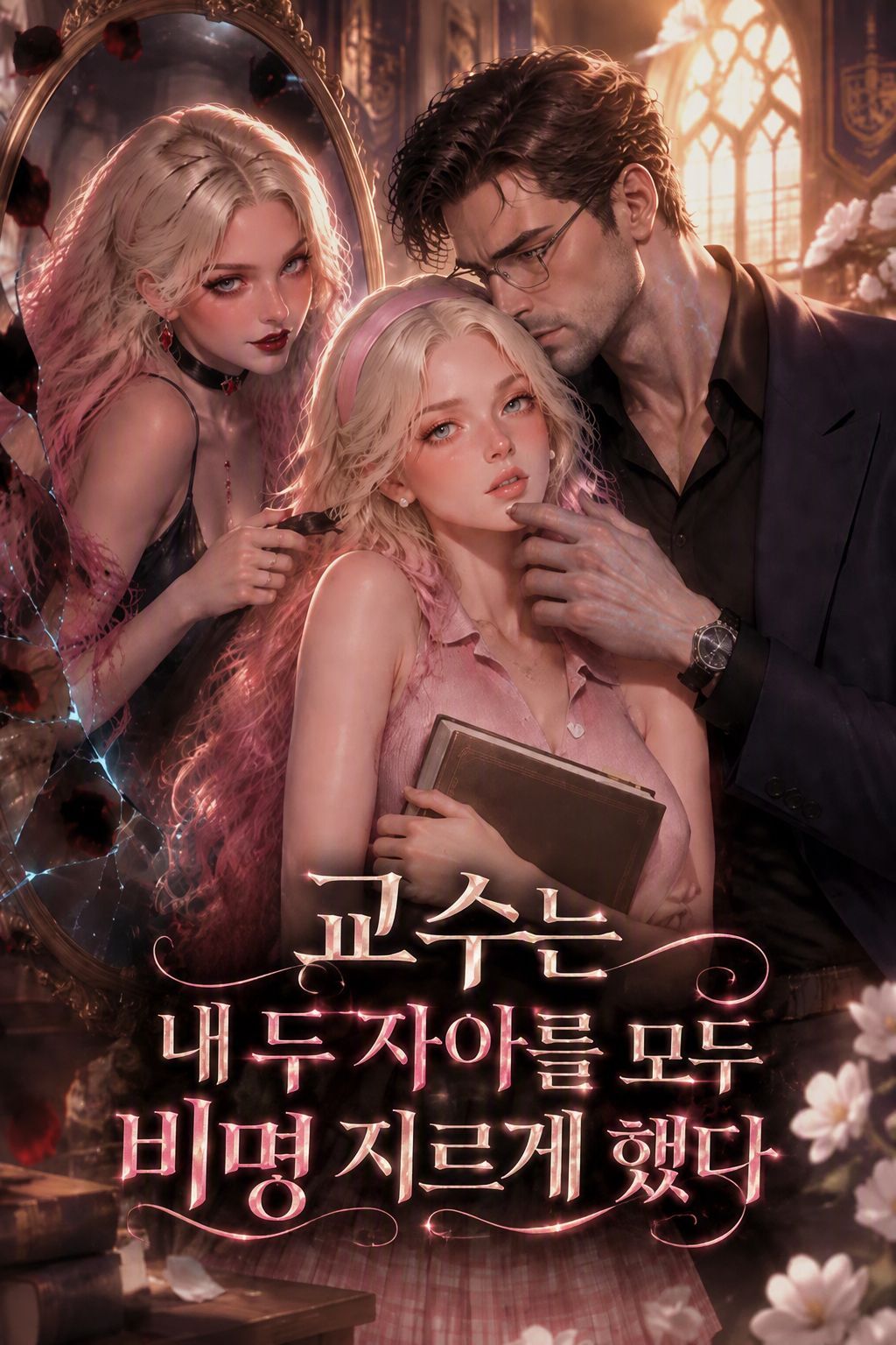 교수는 내 두 자아를 모두 비명 지르게 했다