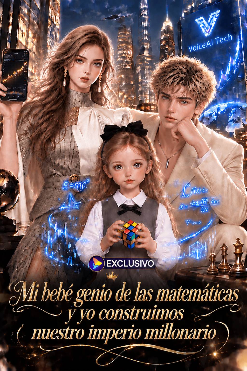 Mi bebé genio de las matemáticas y yo construimos nuestro imperio millonario