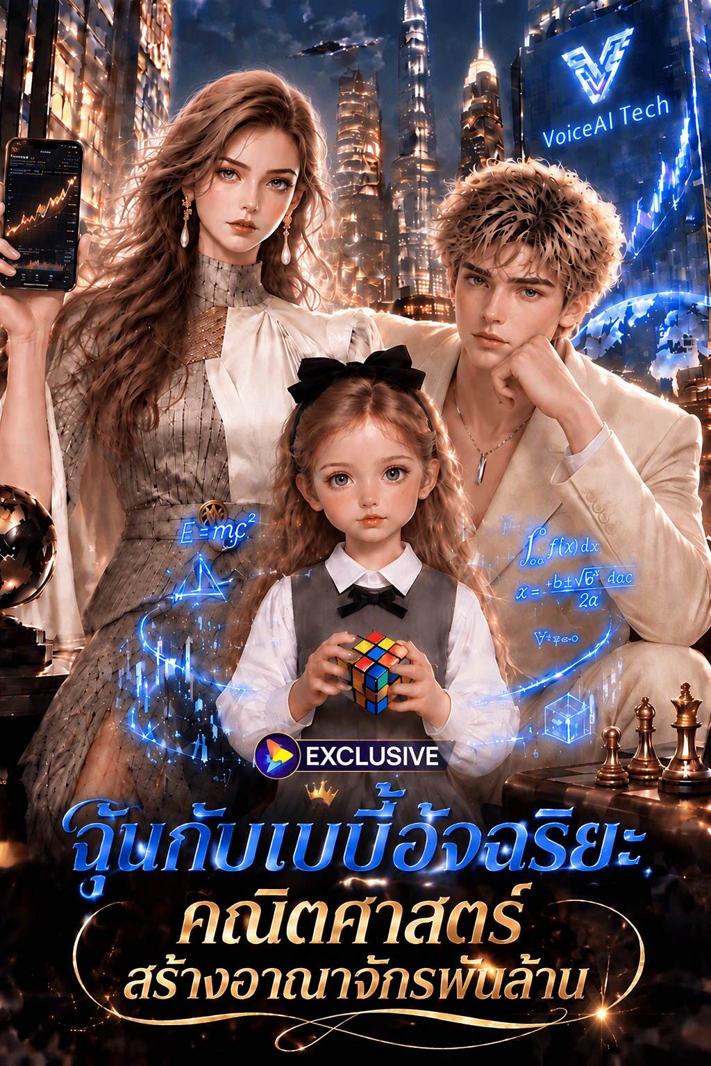 ฉันกับเบบี้อัจฉริยะคณิตศาสตร์สร้างอาณาจักรพันล้าน