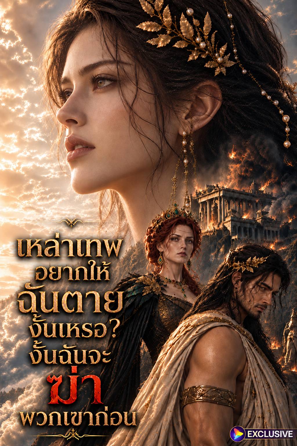 Poster เหล่าเทพอยากให้ฉันตายงั้นเหรอ? งั้นฉันจะฆ่าพวกเขาก่อน
