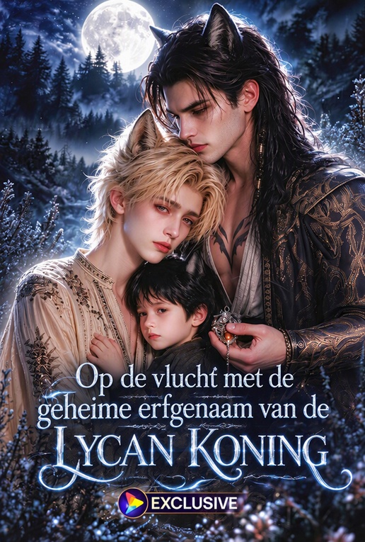 Poster Op de vlucht met de geheime erfgenaam van de Lycan-koning
